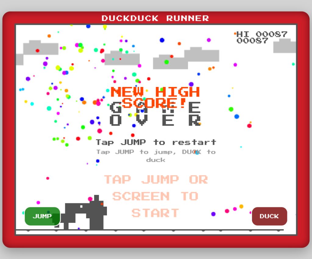 오리 달리기 DUCKDUCK RUNNER
